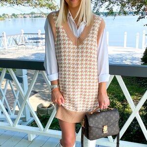 Tan Vest Dress